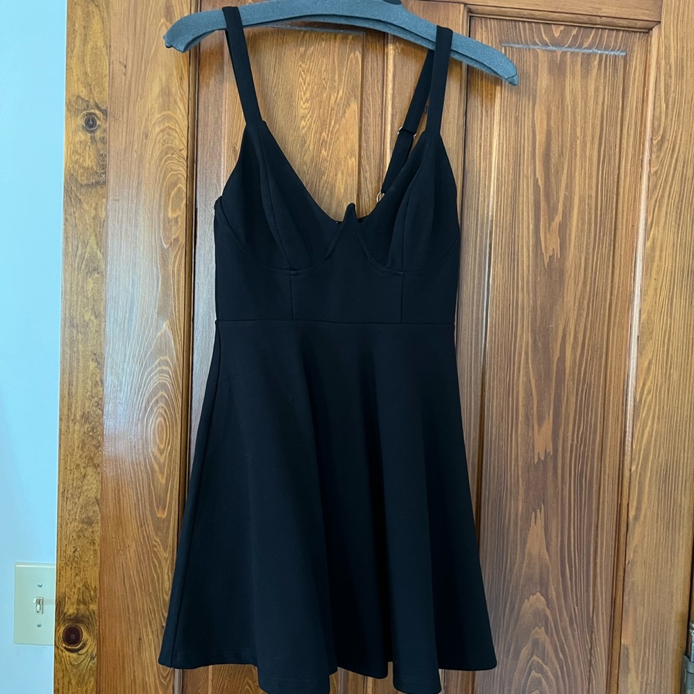 Lulu’s Mini Black Underwire Dress
